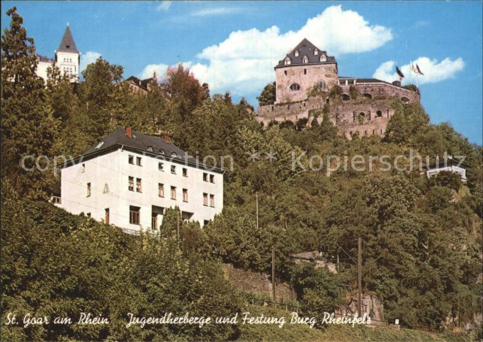 Goar St Jugendherberge Festung Burg Rheinfels