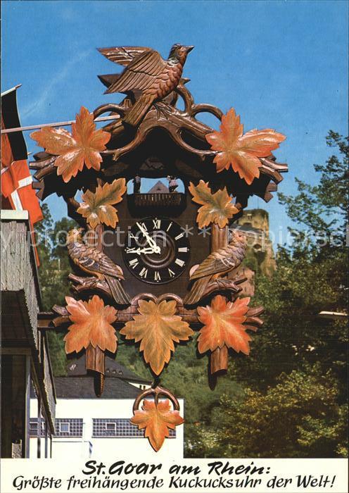 Goar St Groesste freihaengende Kuckucksuhr der Welt