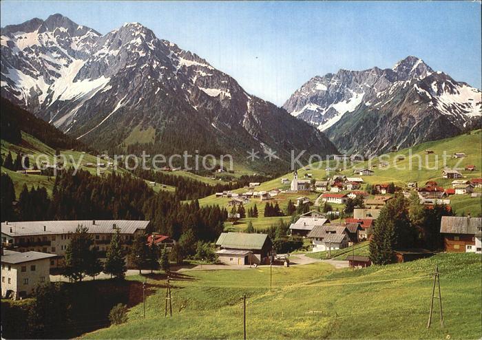 Hirschegg Kleinwalsertal Vorarlberg Elferkopf Zwoelferkopf Widderstein