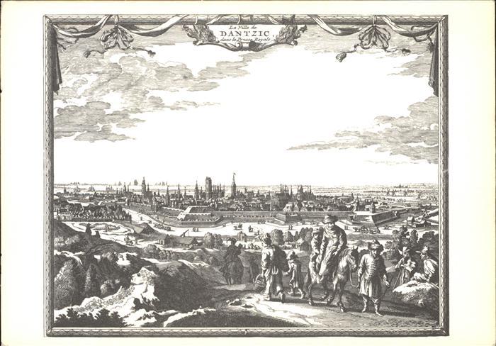 Danzig Westpreussen Kupferstich