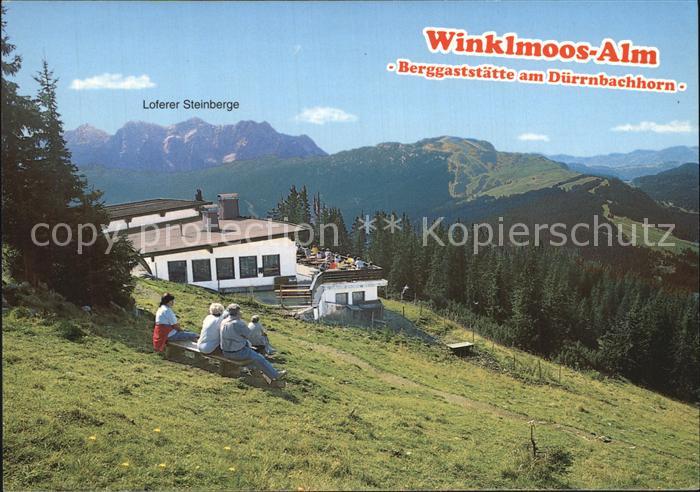 Winklmoos Winkelmoos Berggaststaette Duerrnbachhorn Loferer Steinberge