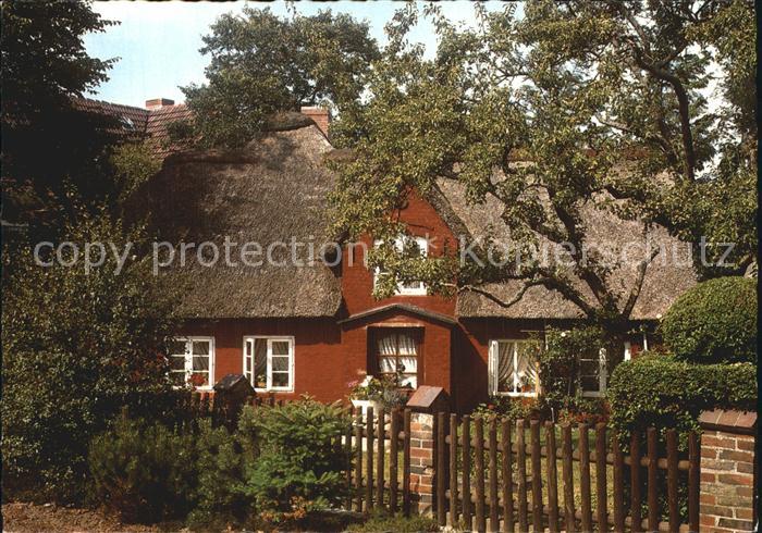 Amrum Altes Friesenhaus Norddorf