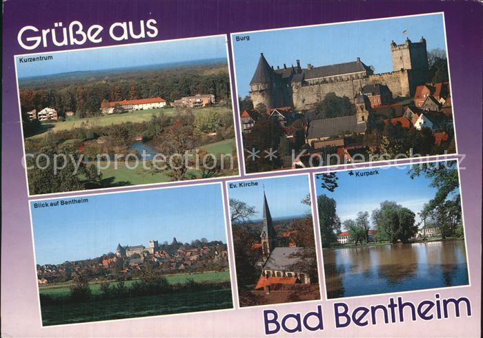 Bad Bentheim Kurzentrum Burg Bentheim Evangelische Kirche Kurpark