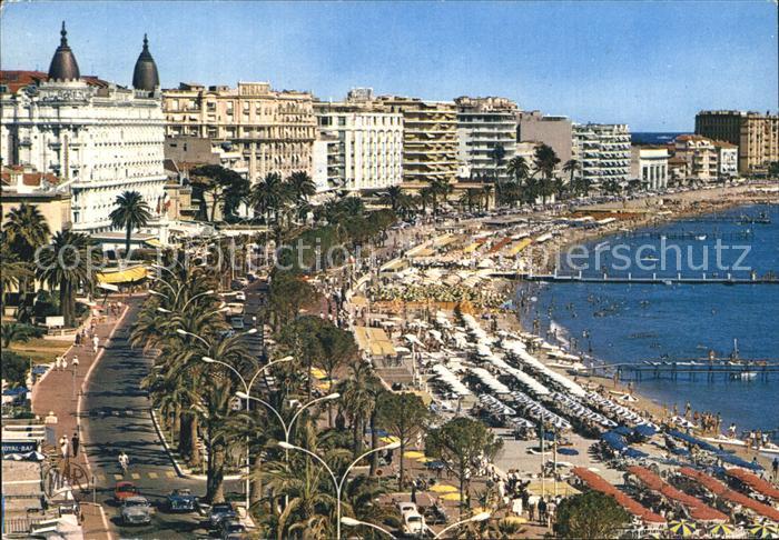 Cannes Alpes-Maritimes Hotelanlagen Strand