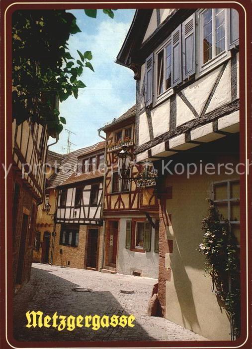 Aschaffenburg Main Metzgergasse