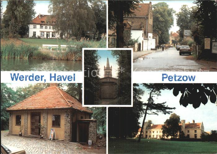 Petzow Werder Havel Cafe Alte Schmiede Schloss Lenne Park