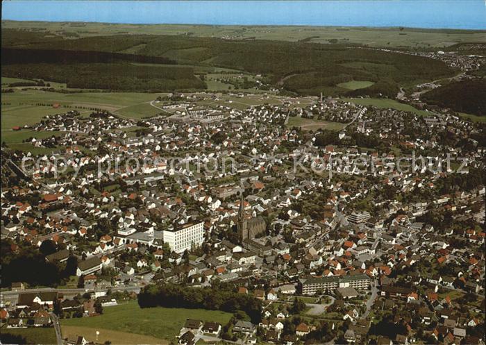 Warstein Luftaufnahme