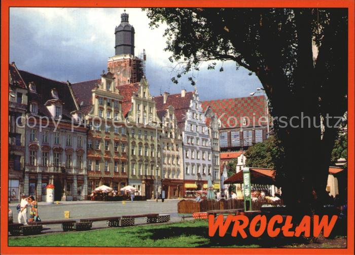 Wroclaw Buergerhaeuser Rathaus