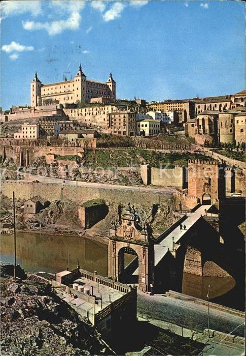 Toledo Castilla-La Mancha Alcantara Bruecke Alcazar