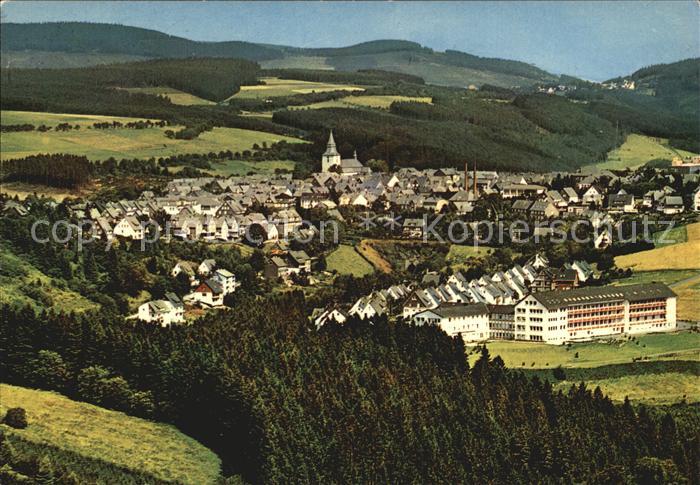 Winterberg Hochsauerland Luftaufnahme