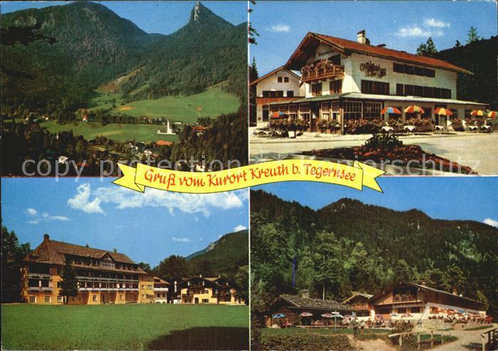 Kreuth Bad Gaststaette Batzenhaeusl Sanatorium