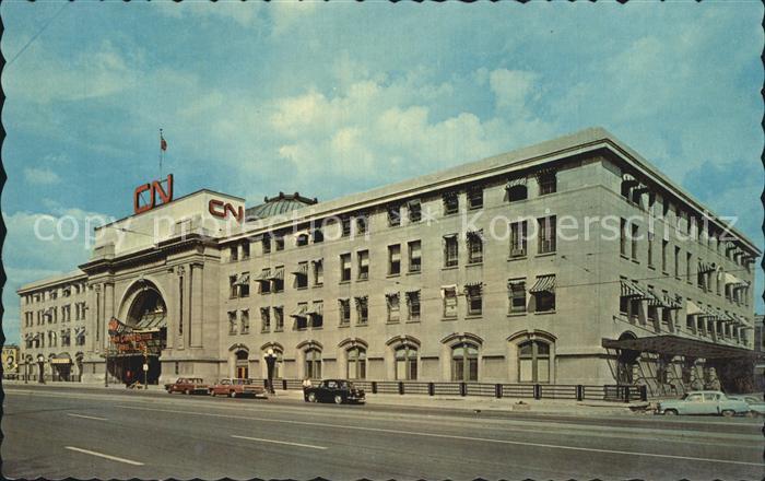 Winnipeg Canadian National Railway Station