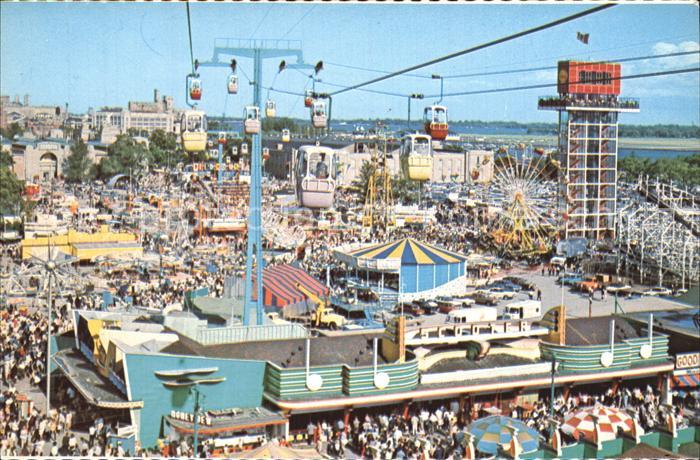Toronto Canada Canadian National Exhibition Cablecar Skyride