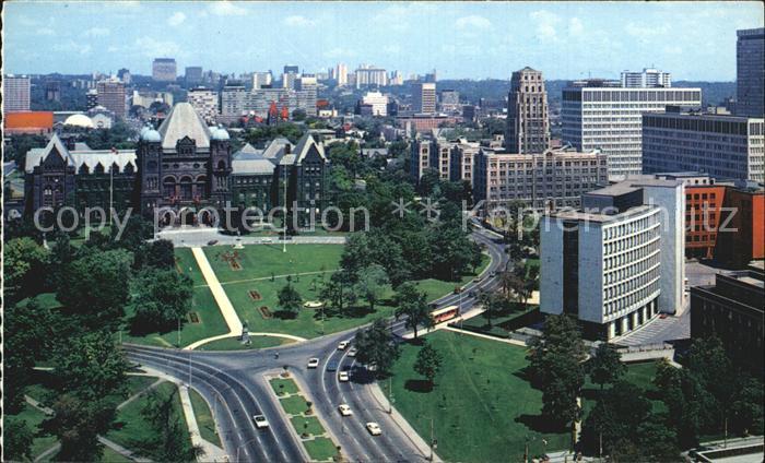 Toronto Canada Queens Park and Provincial Parliament Buildings