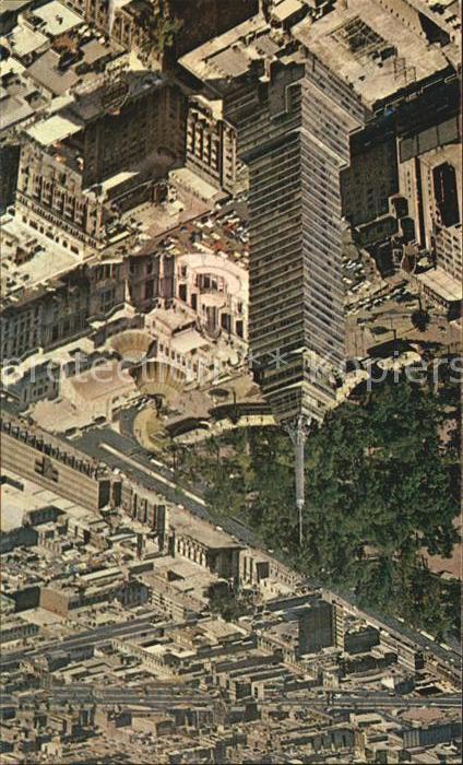Mexico City Torre Latina y Palacio de Bellas Artes Luftbild