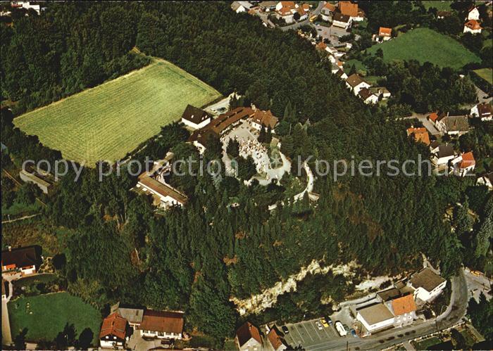 Detmold Adlerwarte Betmold Berlebeck Luftaufnahme