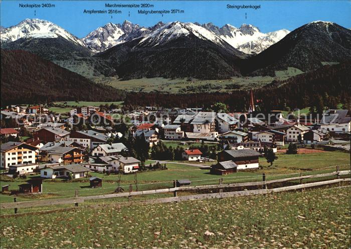 Seefeld Tirol Panorama Kalkkoegel