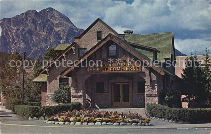 Alberta  Pyramid Mountain Canadian Imperial Bank of Commerce