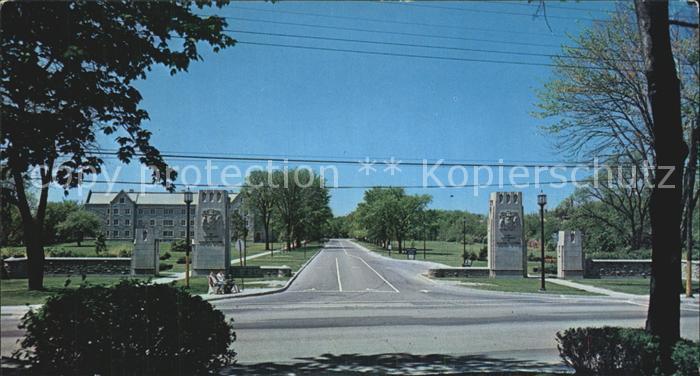 London Ontario University of Western Ontario Eingang