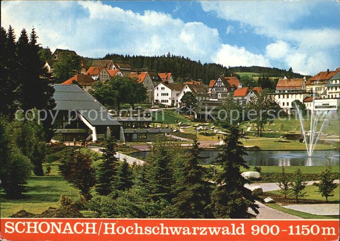 Schonach Schwarzwald Ortsansicht
