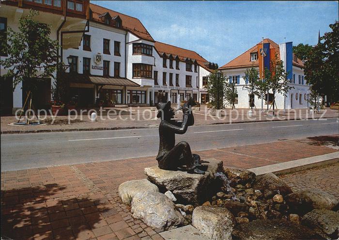 Prien Chiemsee Partie am Rathaus