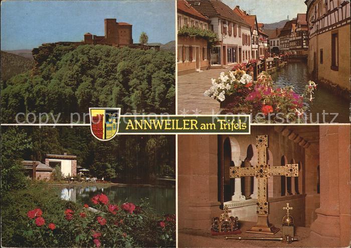 Annweiler Trifels Trifels Wassergasse Markwardanlage Reichskleinodien Kaisersaal