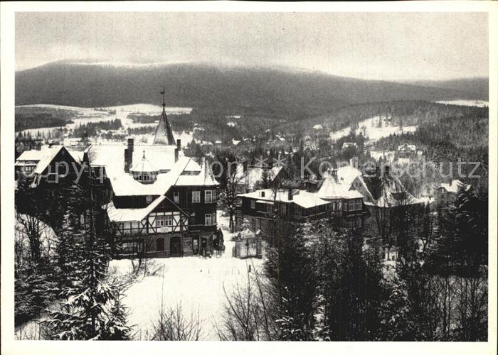 Oberschreiberhau Riesengebirge Riesengebirgskamm Winter