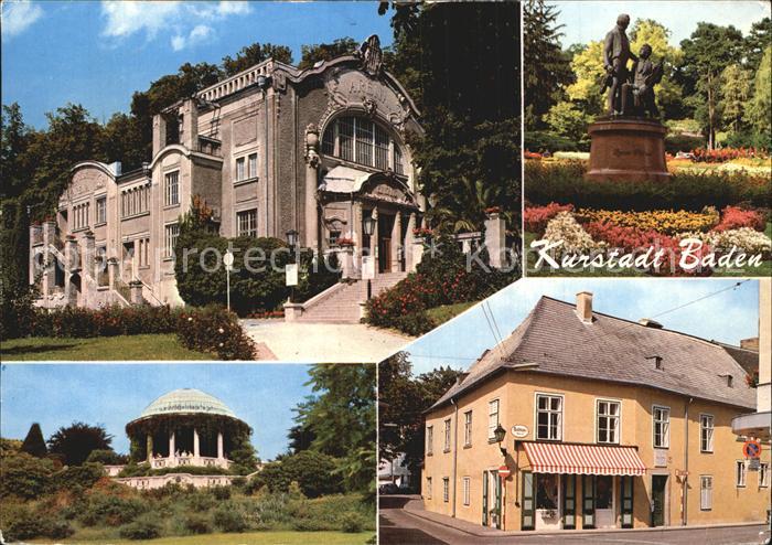 Baden Wien Sommerarena Lanner Strauss Beethoventempel Beethovenhaus