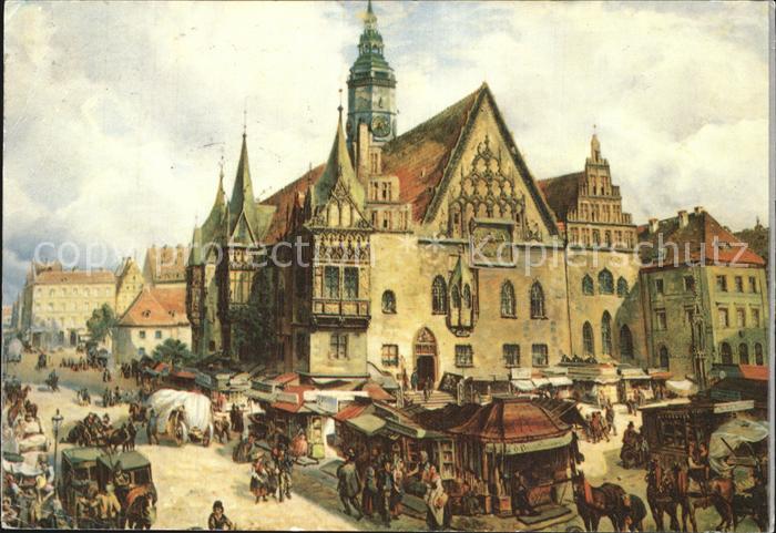 Wroclaw Rathaus Kuenstlerkarte