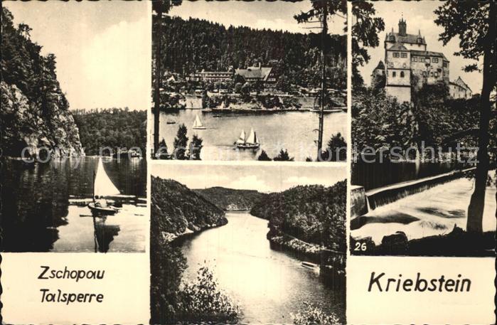 Talsperre Kriebstein Schloss