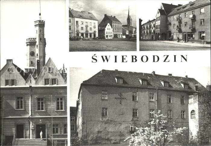 Swiebodzin Ratusz plac Obroncow Pokoju Zamek