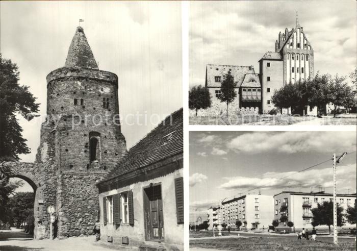 Strzelce Krajenskie Baszta Wiezienna Poznogotycka Brama Wschodnia