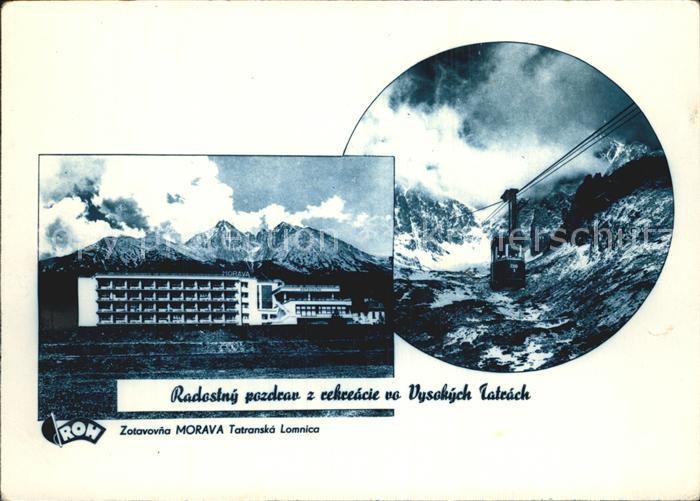 Vysoke Tatry Luftseilbahn Zotavovna Morava
