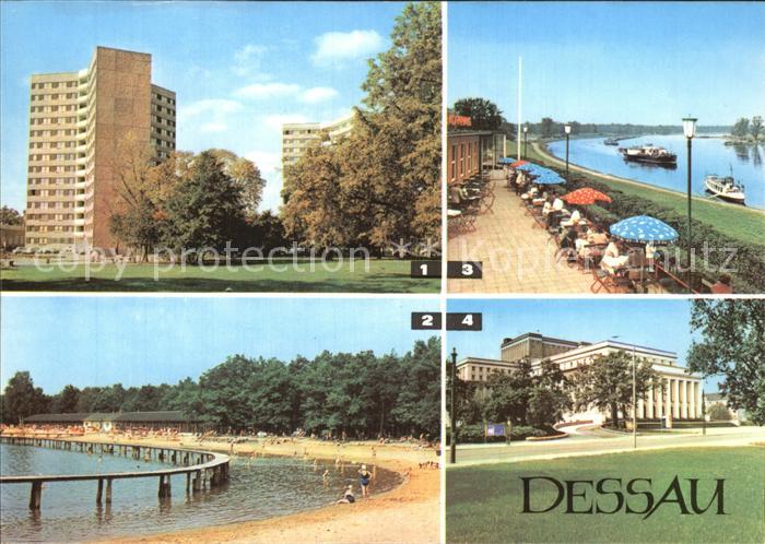 Dessau-Rosslau Park Strandbad Adria Gaststaette Kornhaus