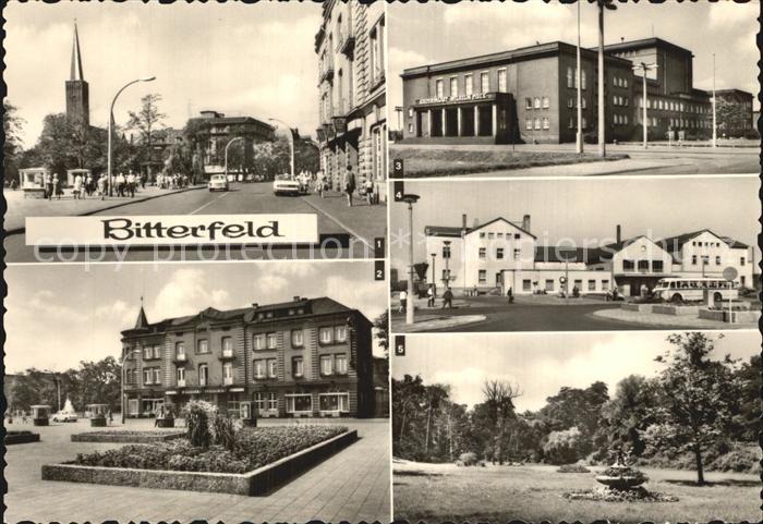 Bitterfeld Sachsen-Anhalt Walther-Rathenau-Strasse Hotel Central Bahnhof