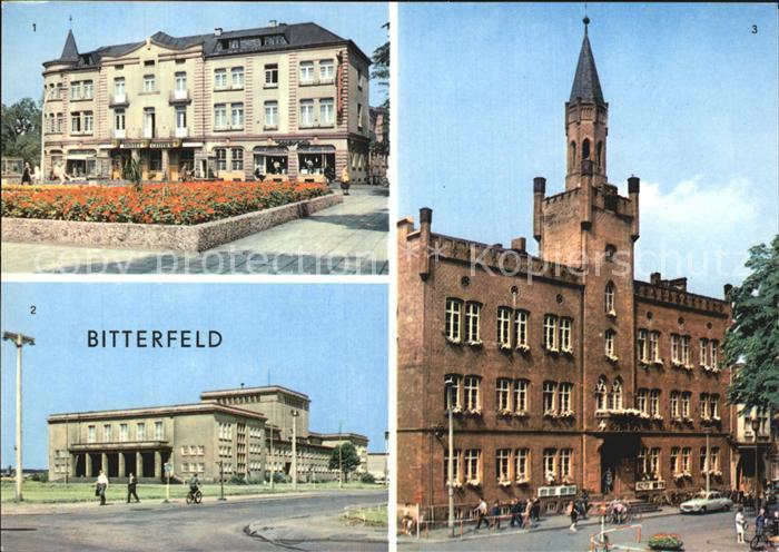 Bitterfeld Sachsen-Anhalt Hotel Central Kulturpalast Wilhelm Pieck Rathaus