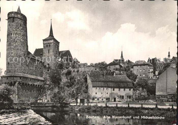 Bautzen Sachsen Alte Wasserkunst Michaeliskirche