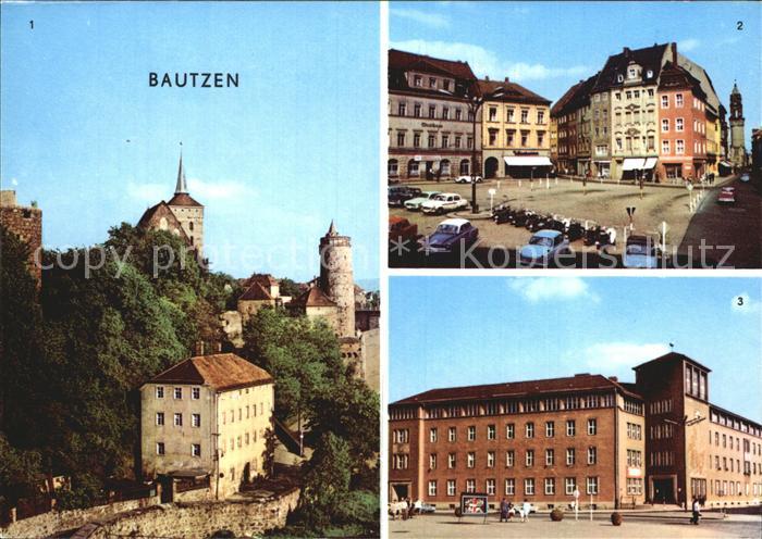 Bautzen Sachsen Alte Wasserkunst Hauptmarkt Post