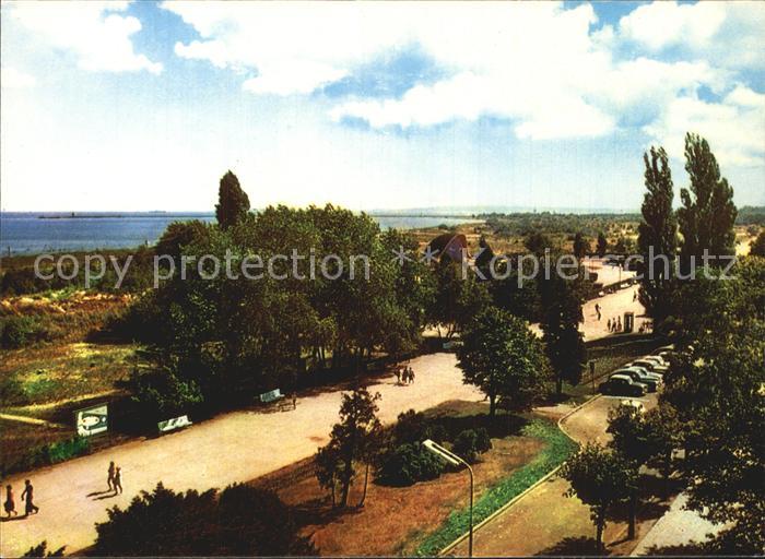 Swinoujscie Swinemuende Promenada nadmorska