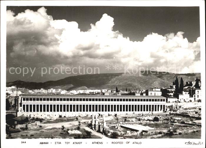 Athens Athen Roofed Atalo