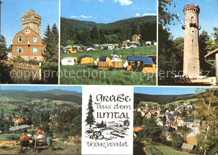 Manebach Hohe Warte Campingplatz Meyersgrund Kickelhahn