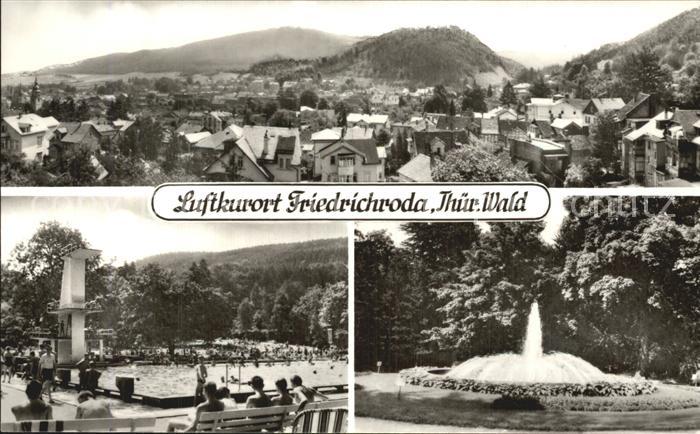 Friedrichroda Schwimmbad Kurpark