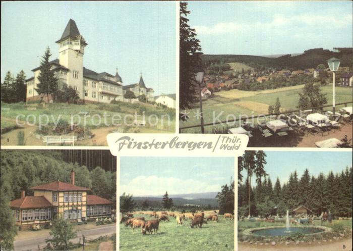 Finsterbergen Kurhaus Steigermuehle Rennsteig Konzertplatz