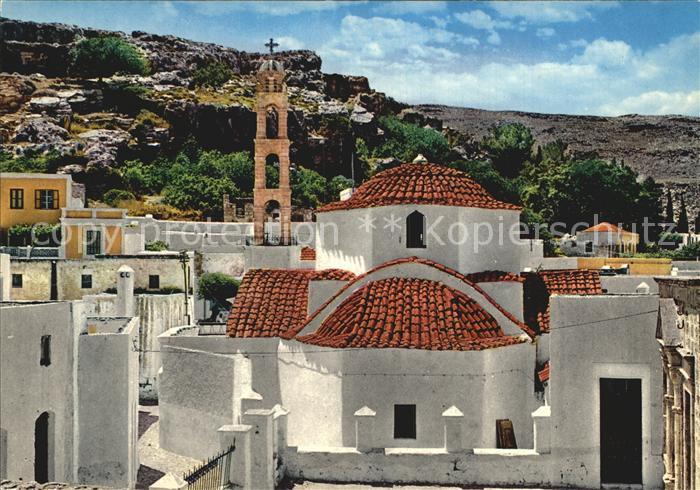 Lindos Lindo Byzantinische Kirche Muttergottes