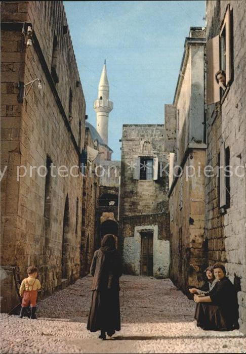 Rhodos Rhodes aegaeis Altstadt