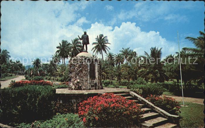 Jamaica Jamaica Statue of Christopher Columbus