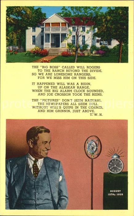 Oklahoma City Memorial to Will Rogers