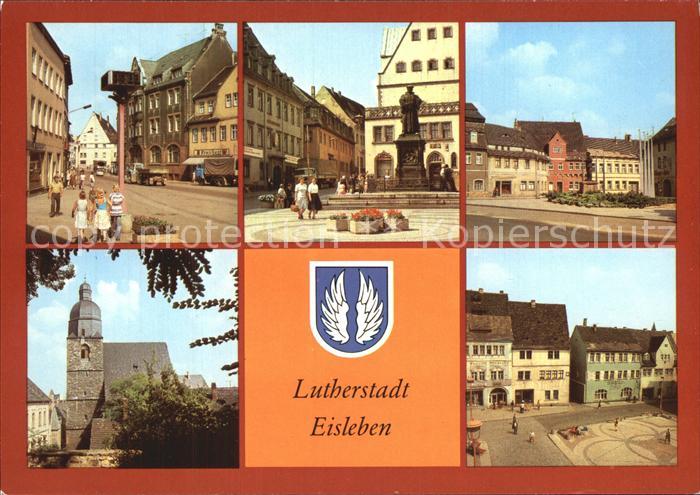 Eisleben Lutherdenkmal Petrikirche