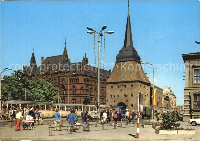 ROSTOCK  CITY Steintor Strassenbahn