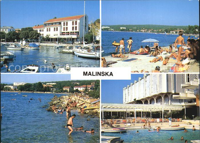 Malinska Krk Strand Hafen Hotel